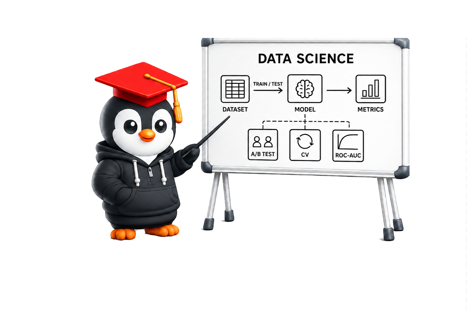 Пингвин курса по Data Science