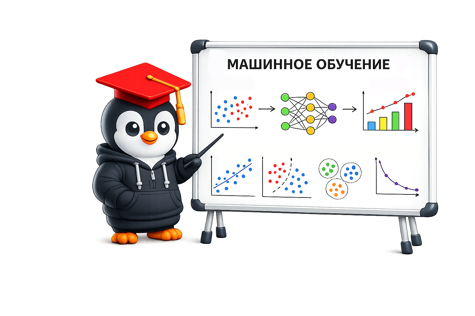 Пингвин курса по ML-собеседованиям