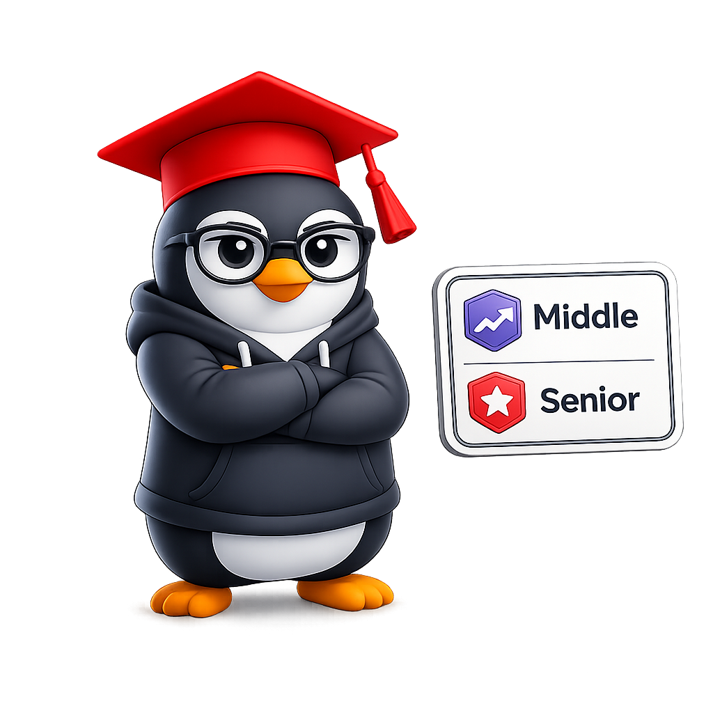 Вырасти до Middle и Senior